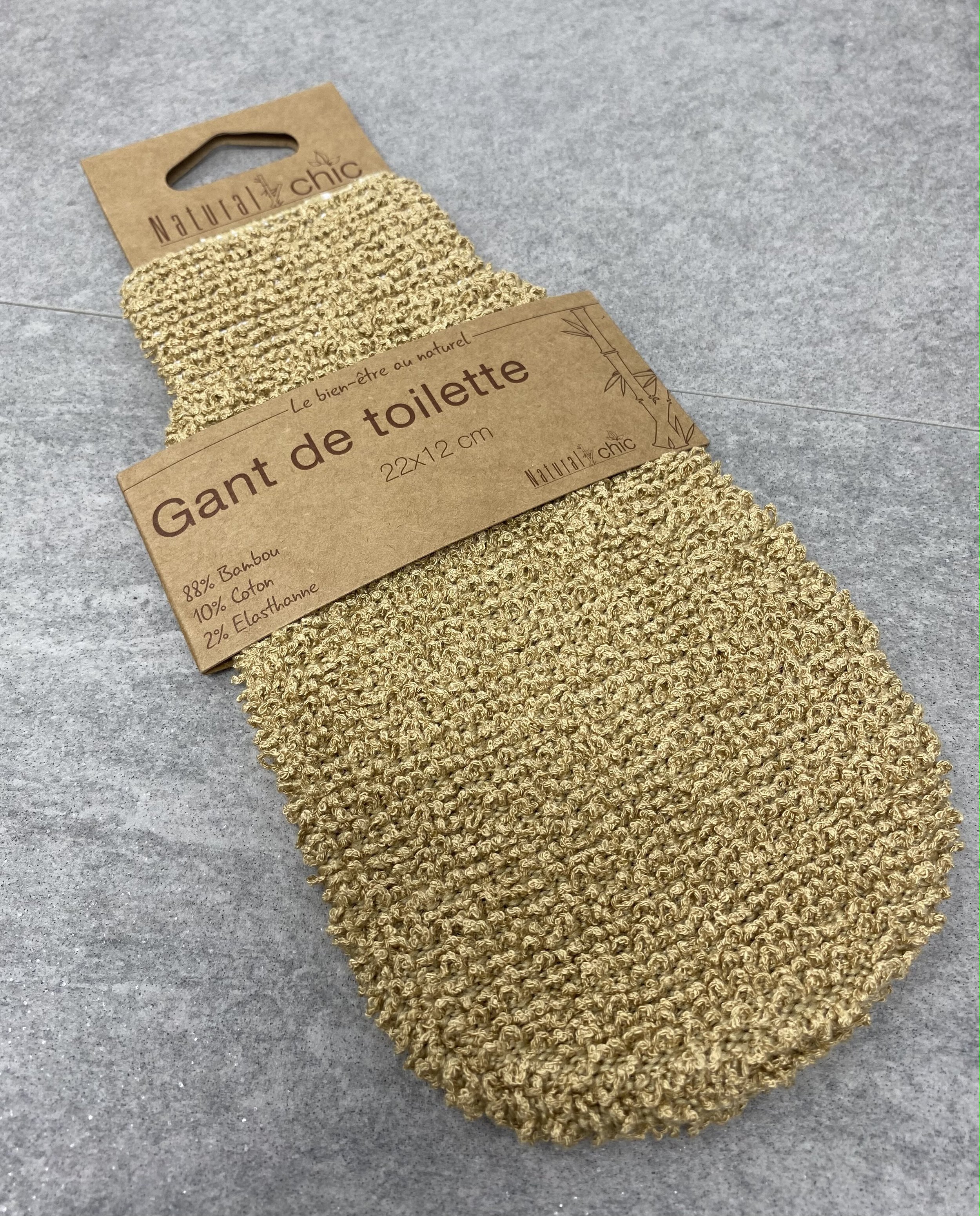 French luxury bamboo washcloth
