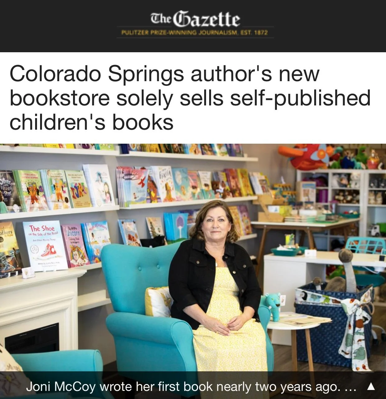 Interview with Gazette Newspaper