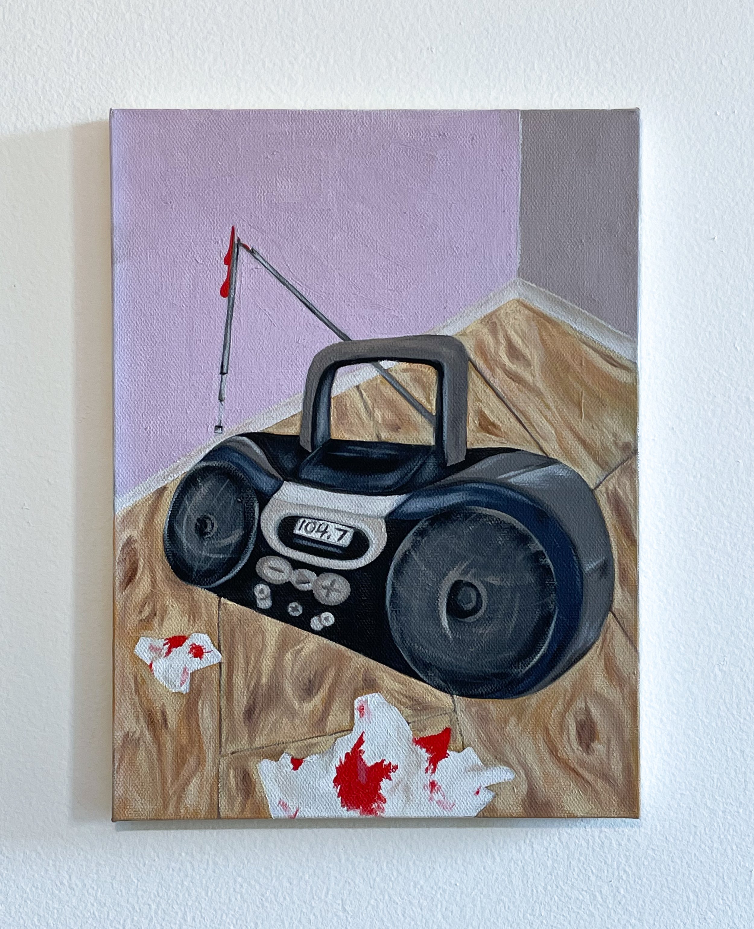 Mono, 2022, oil on canvas, 8 x 10 in.