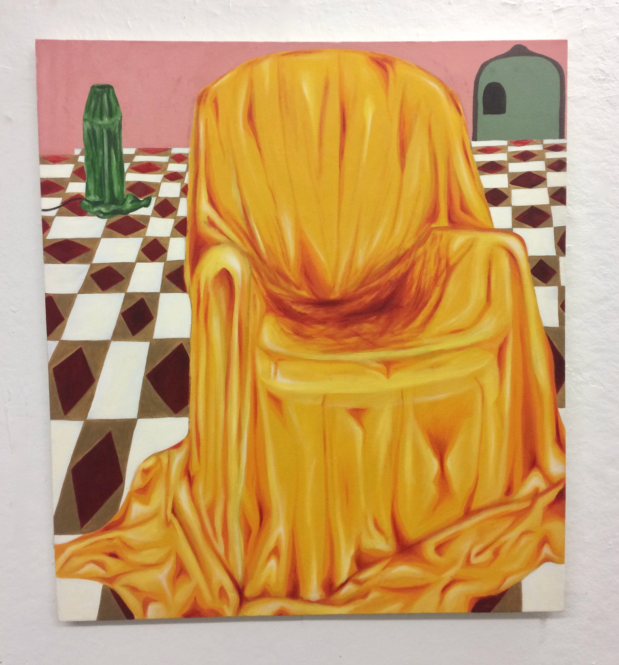 Untitled, 2018, oil on canvas, 48 x 32 in.