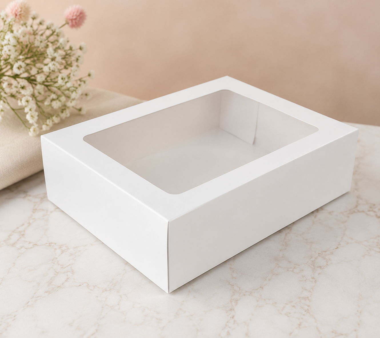 Mondo Cake Box - 16 x 20 x 6 Rectangle (Half Slab)