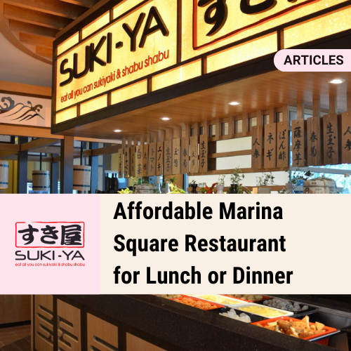 Affordable Marina Square Restaurant for Lunch or Dinner