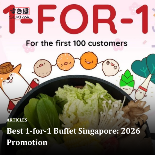 Best 1-for-1 Buffet Singapore: 2026 Promotion