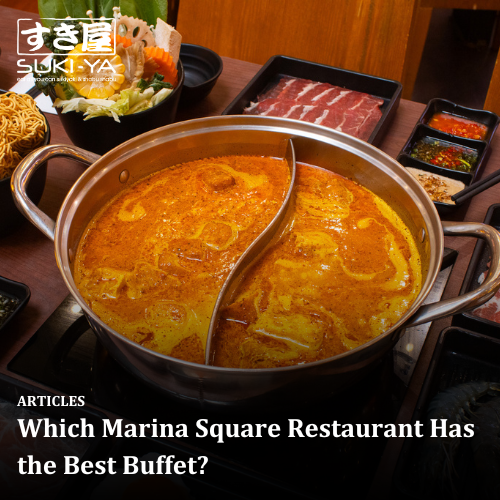 Which Japanese Restaurant in Marina Square Has the Best Buffet?