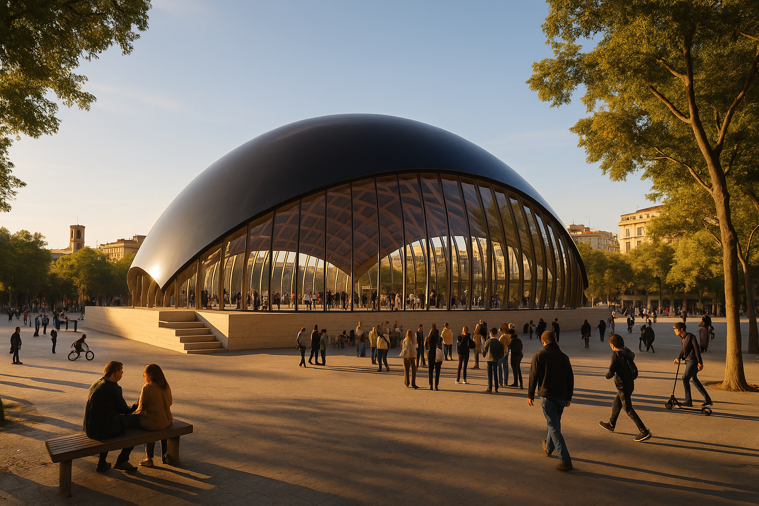 Polideportivo Bioclimático PAV1.