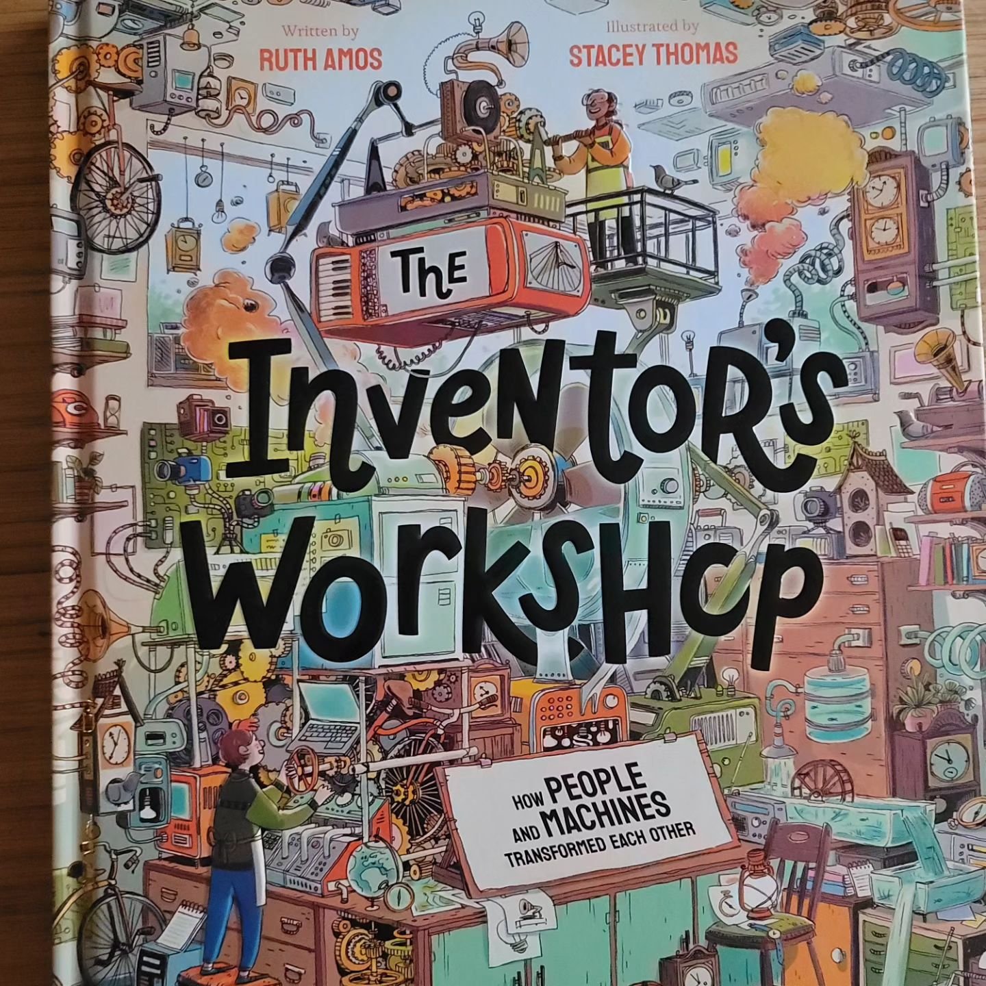 What a lovely book from @ruthamos! There is such a wide range of inventions and ideas in it that I am looking forward to discussing with my kids. The illustrations are excellent and I am sure my kids and the kids in school will love it. This is a boo