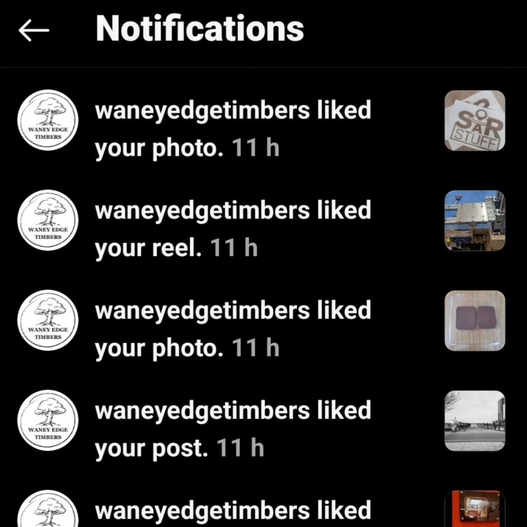 Thank you @waneyedgetimbers for all if the likes on my diary of making!

#happyfriday
