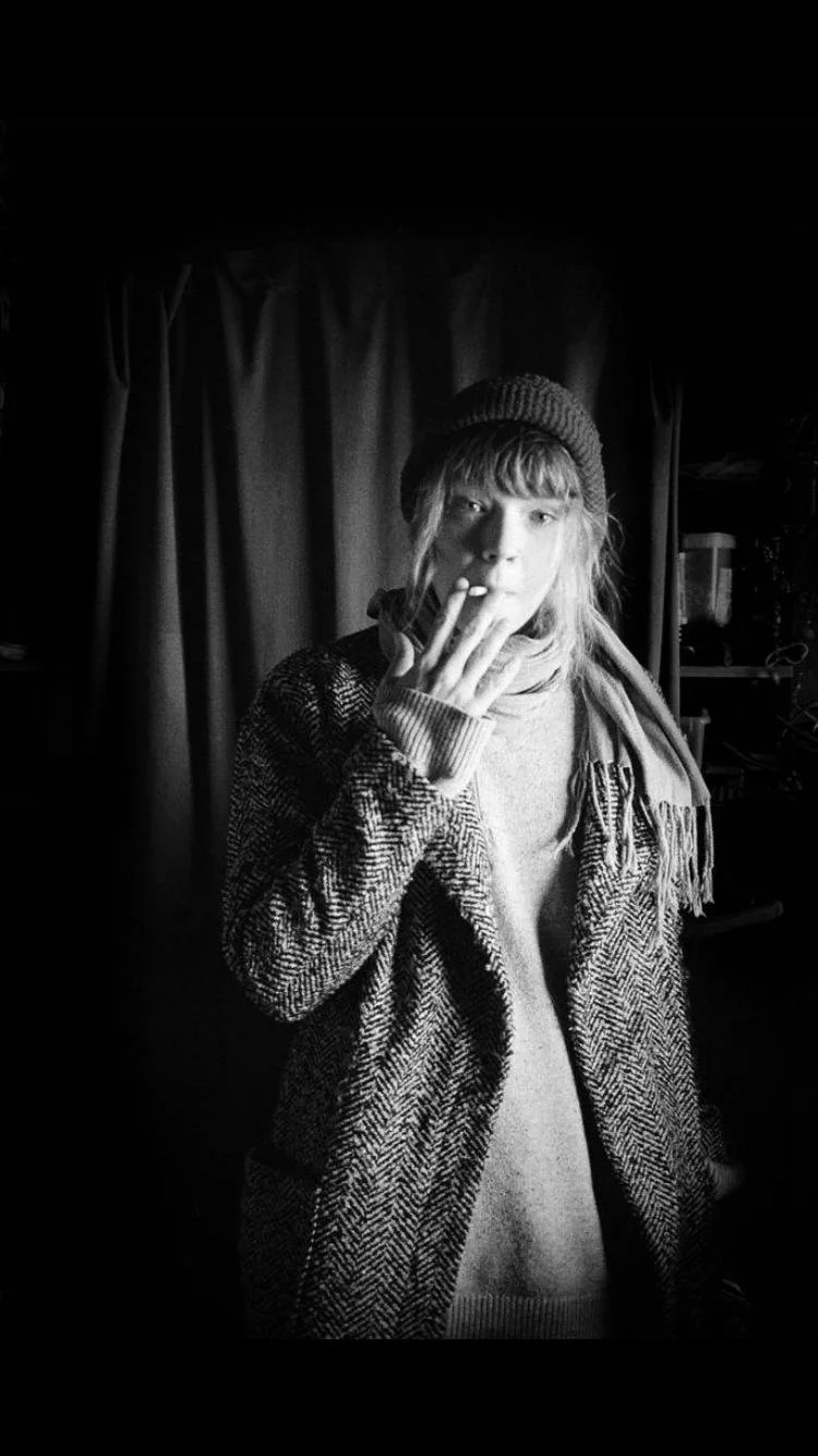 "A friend smoking a cigarette..." Switzerland 2019