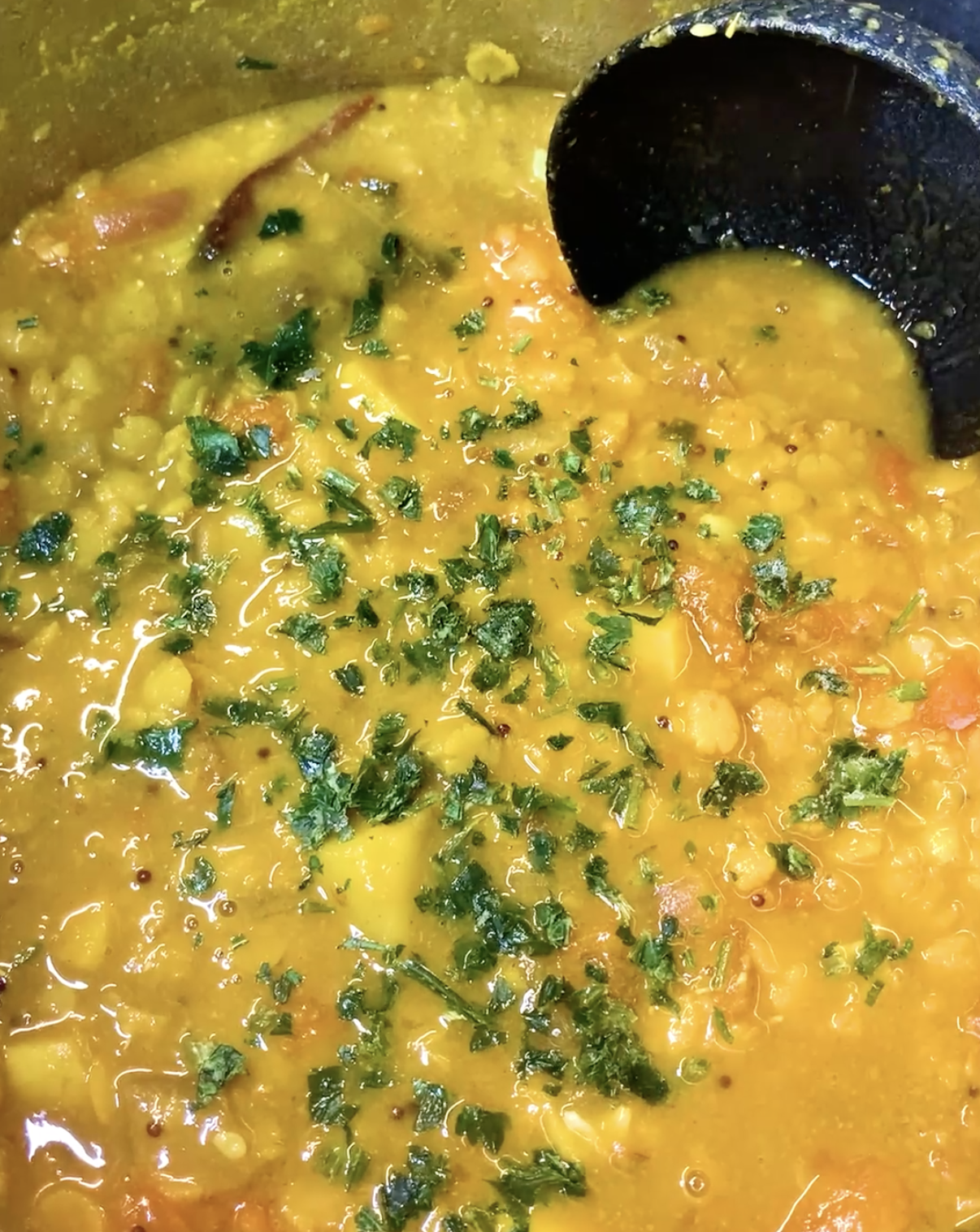 Yellow Squash Toor Dal with Tamarind
