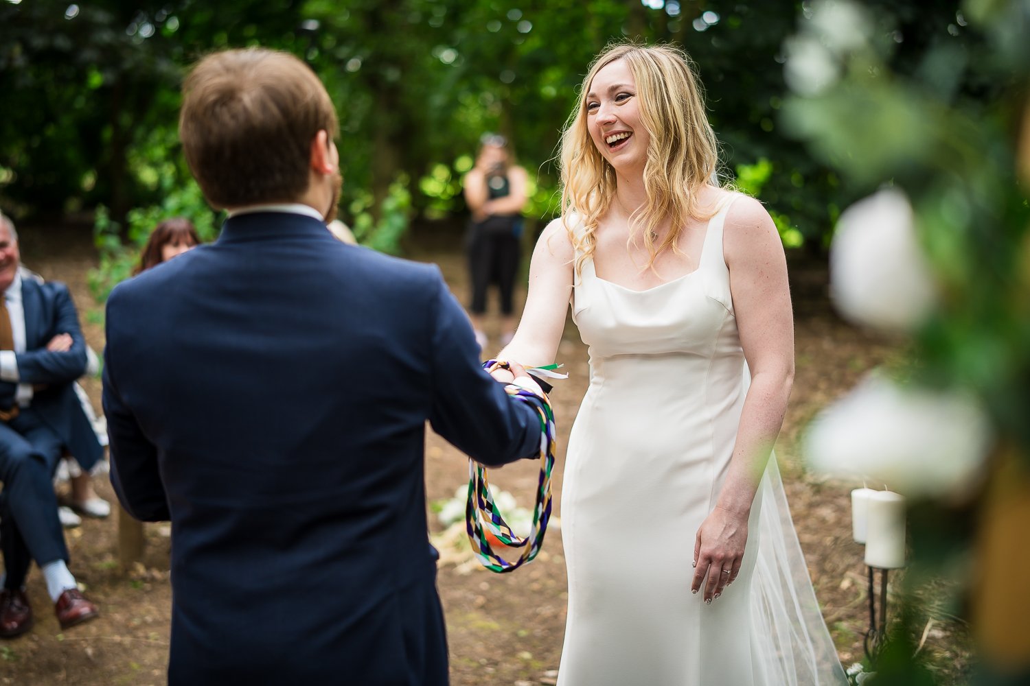 Boho Woodland Wedding in Yorkshire | Christopher Kitchen Photography