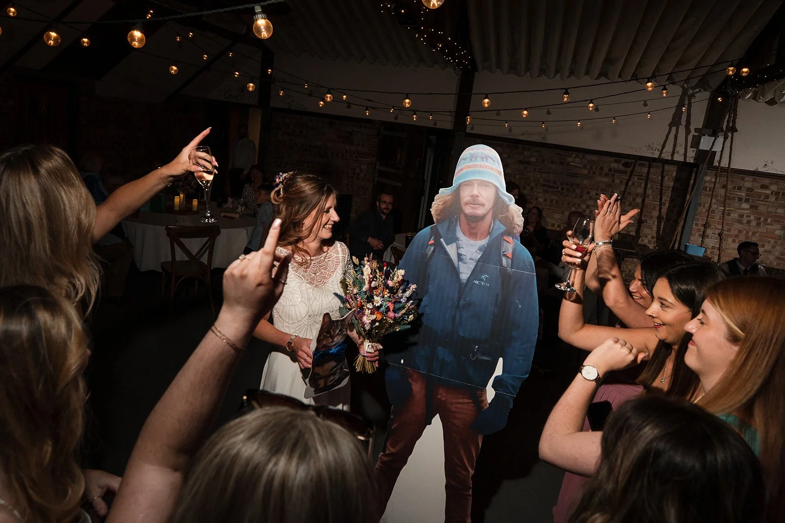 Evening Wedding Party at The Beverley Barn