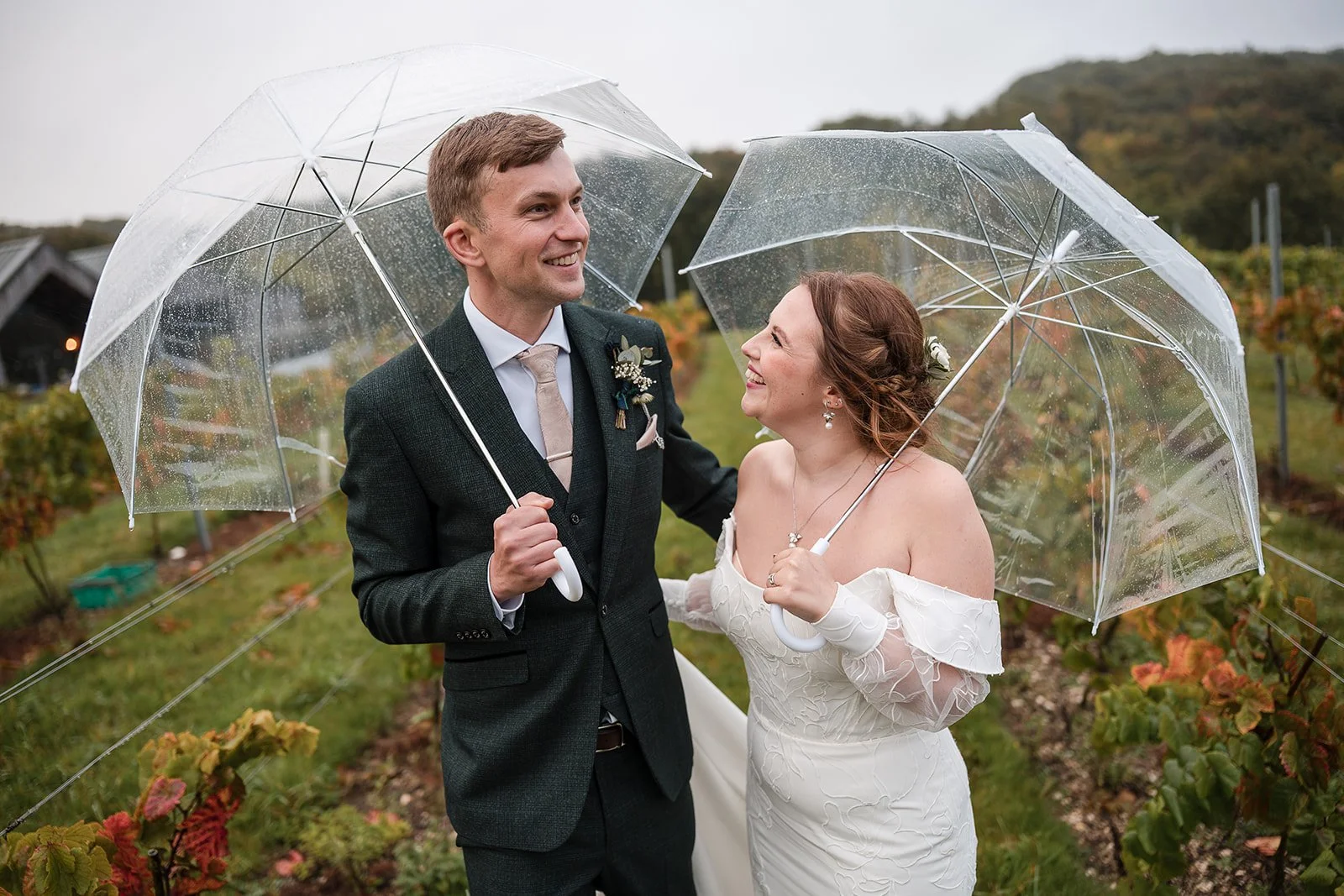 Little Wold Vineyard Wedding