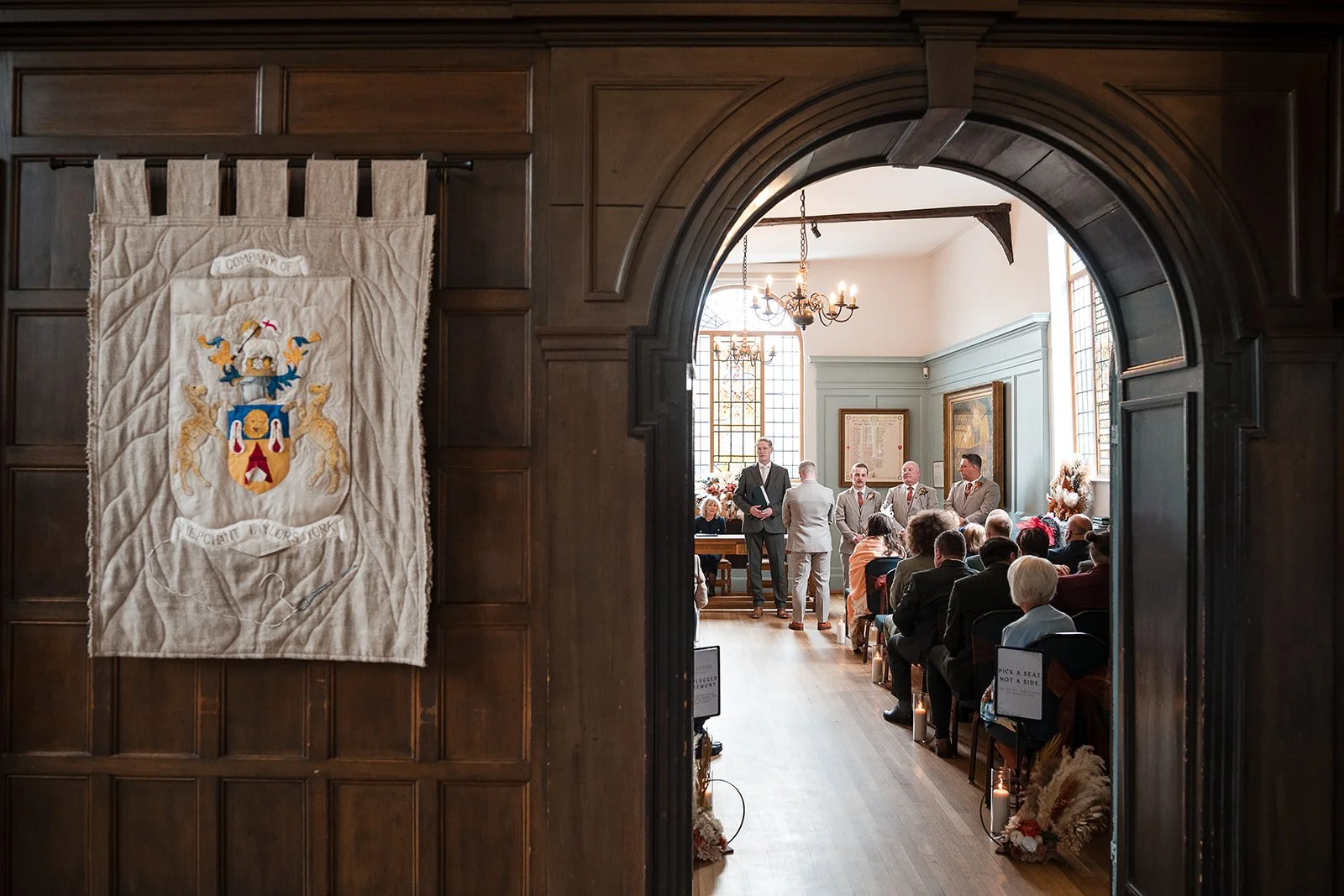 Merchant Taylors Hall Wedding photography york Christopher Kitchen Photography 2.jpg