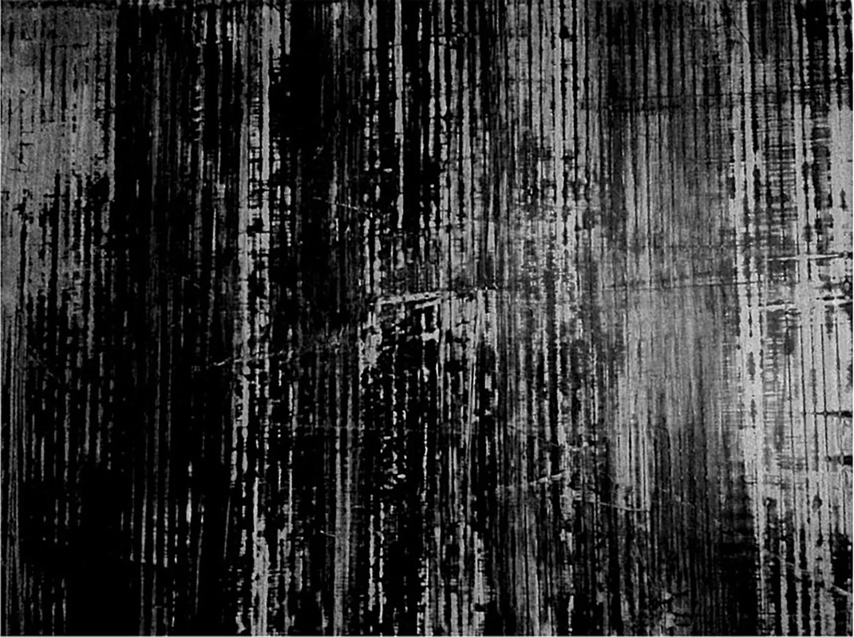 12: Winter Mixed media on canvas 58" X 75" 2014