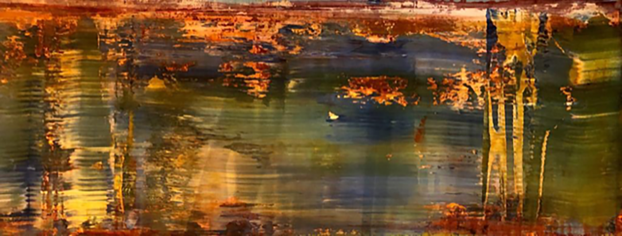 4: Mixed media on canvas 134" X 47" 2021