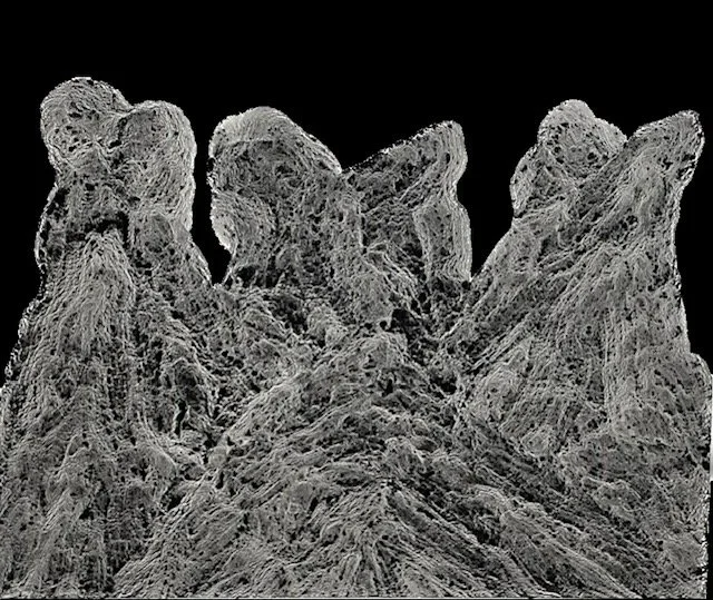 28: Mixed media on canvas 25” x 35” 2026