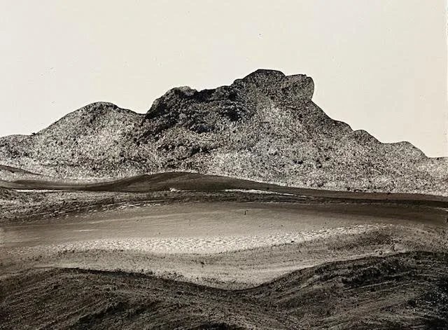 9: Mixed media on paper 9” x 12” 2022