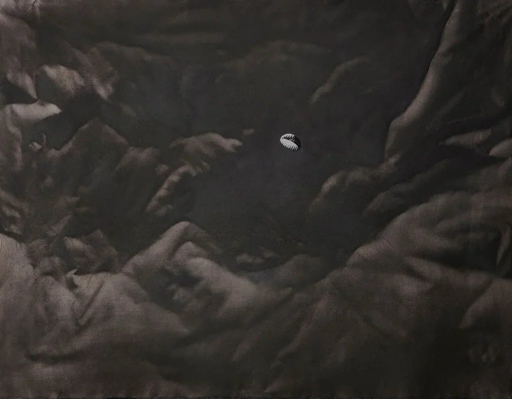 10: Mixed media on paper 7’ x 7'  2011