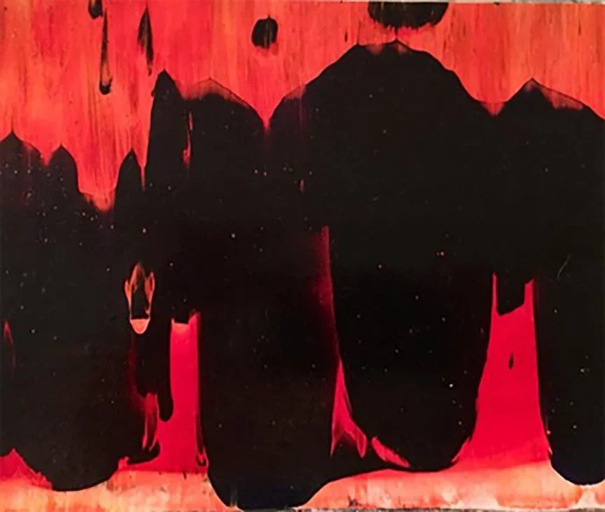 15: Acrylic on canvas 12" X 9" 2020