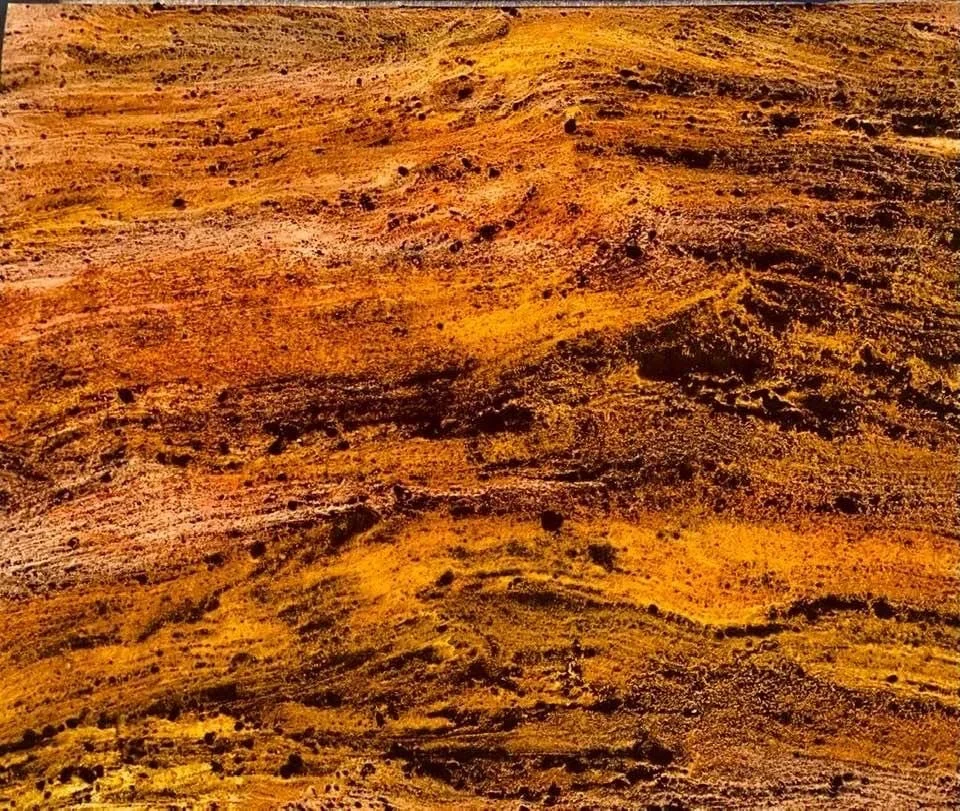 21: Mixed media on paper 19" x 24" 2003