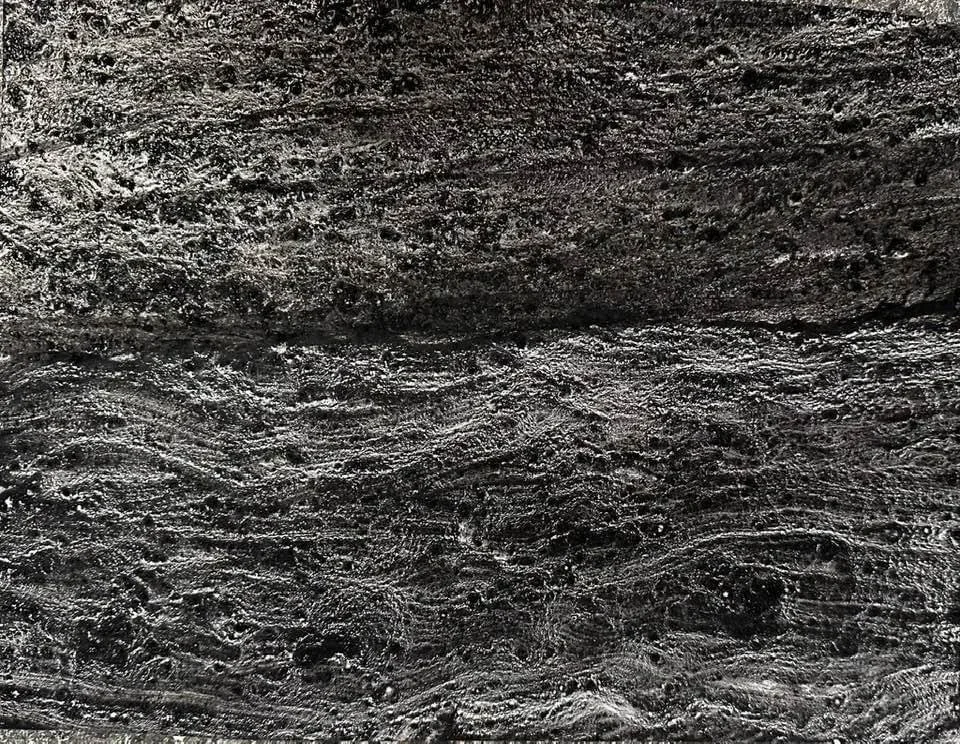 23: Mixed media on paper 20" x 26" 2023