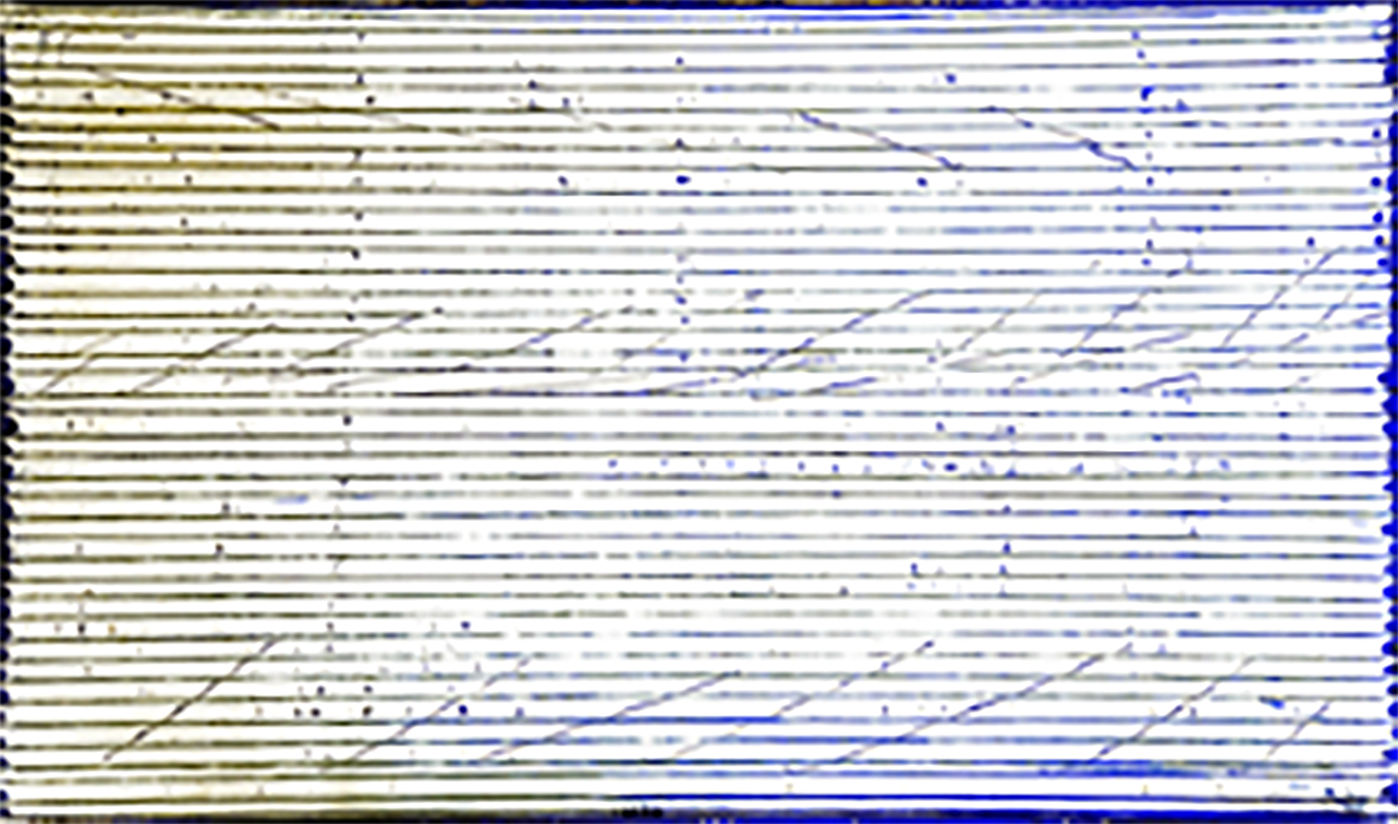 14: Mixed media on canvas 38" X 50" 2021