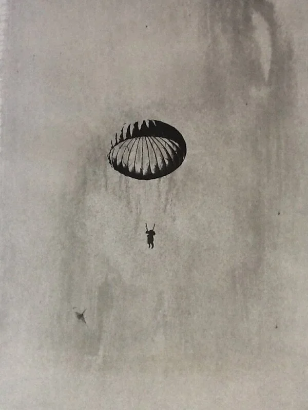 4: Oil on paper 25" x 36" 2011