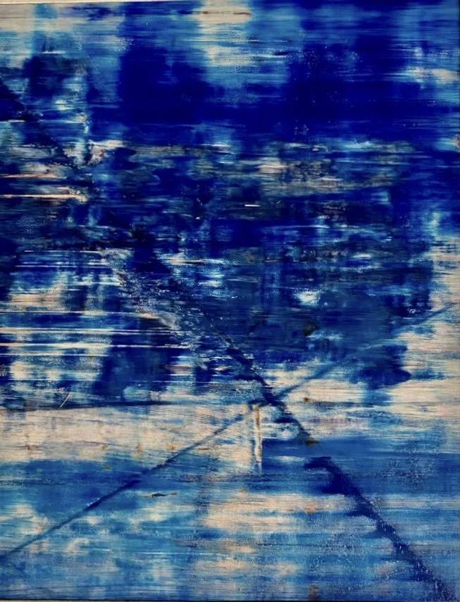 15: Mixed media on canvas 11.5” x 15” 2021