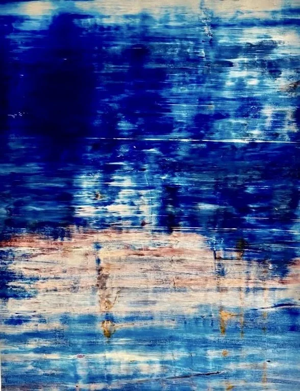 14: Mixed media on canvas 11.5” x 15” 2021