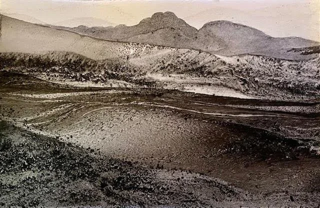 5: Mixed media on paper 9” x 12” 2021