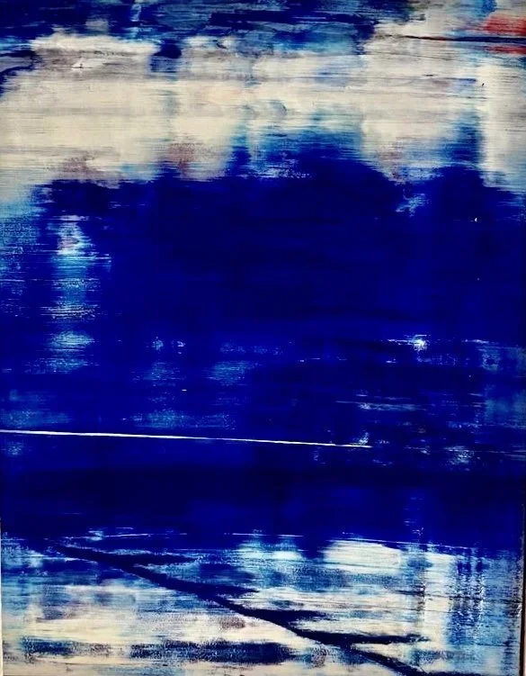 12: Mixed media on canvas 11.5” x 15” 2021