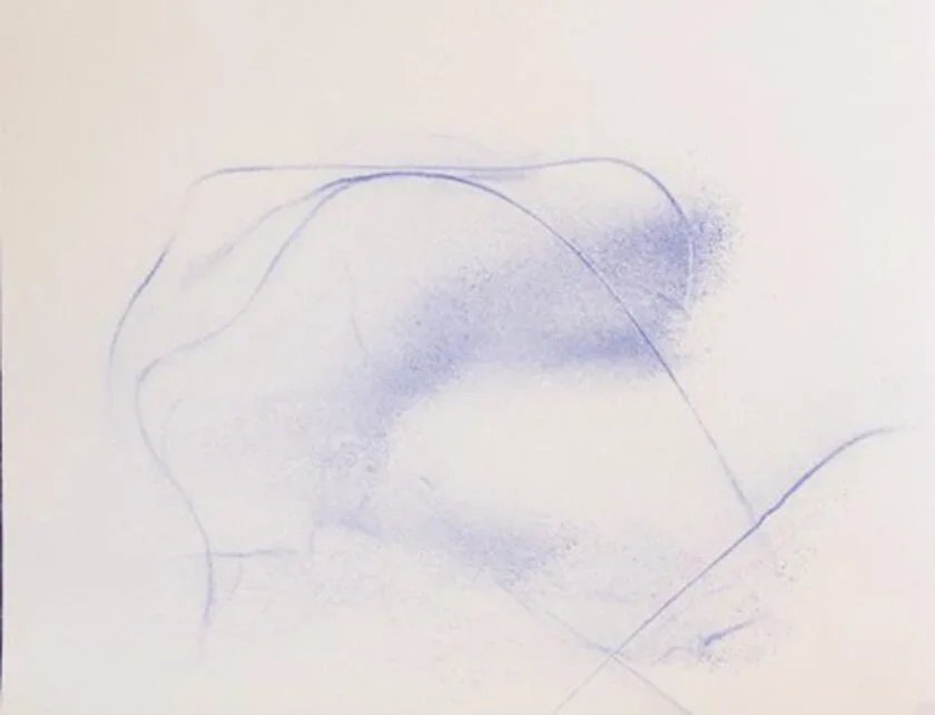 4: Mixed media on paper, 20” x 24” 2010