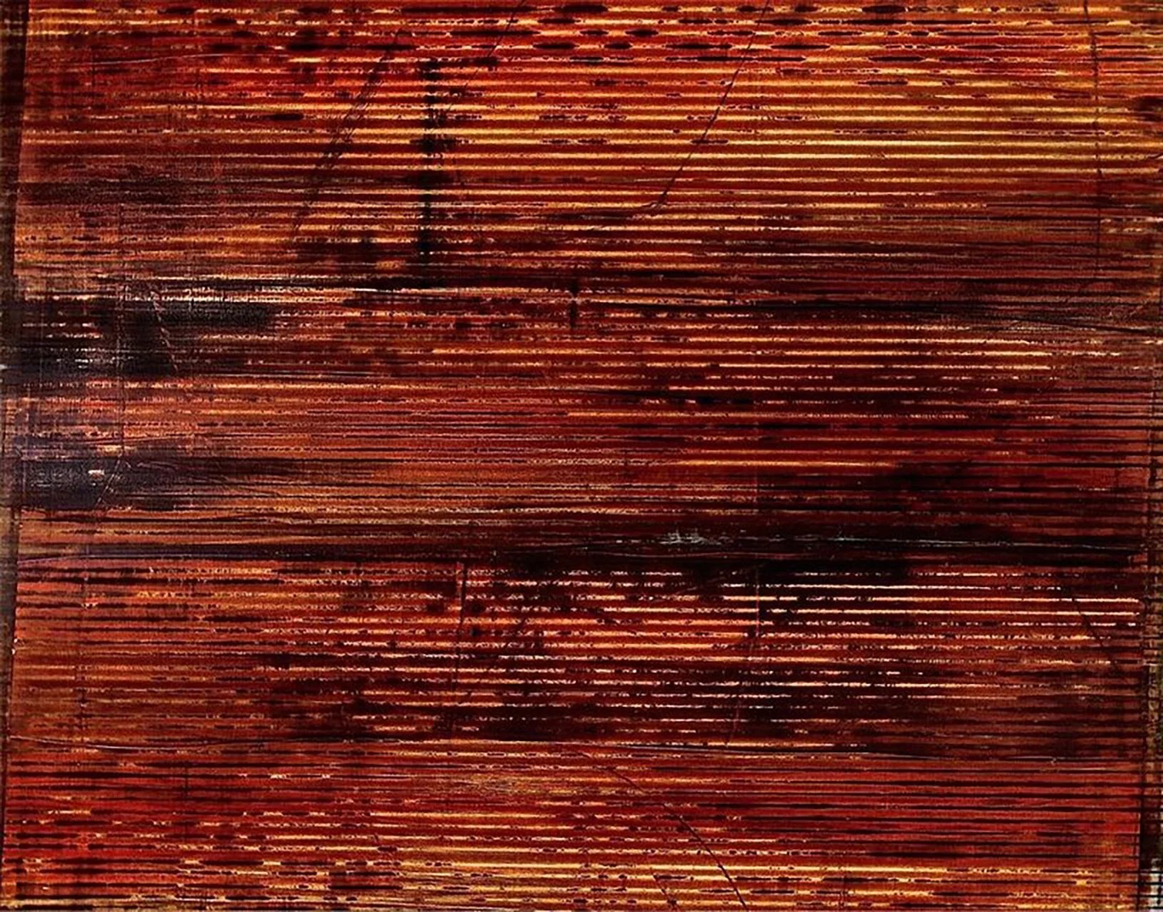 10: Mixed media on canvas 84" X 84' 2014