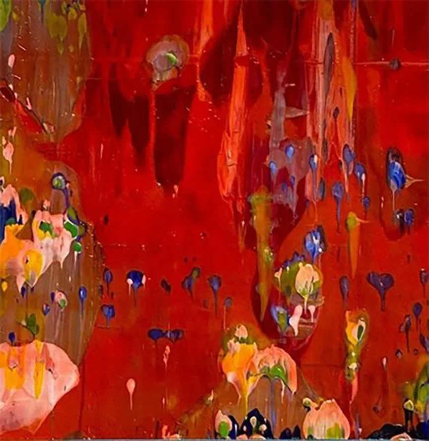 11: Acrylic on canvas 12"x 12" 2020