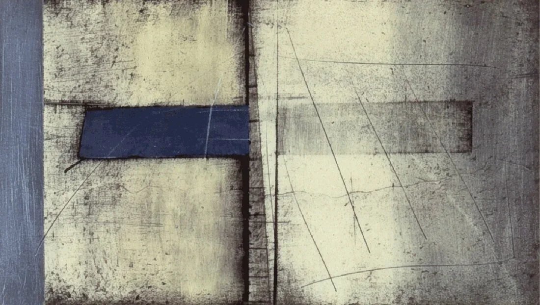 1: Oil on paper 28"x33 "