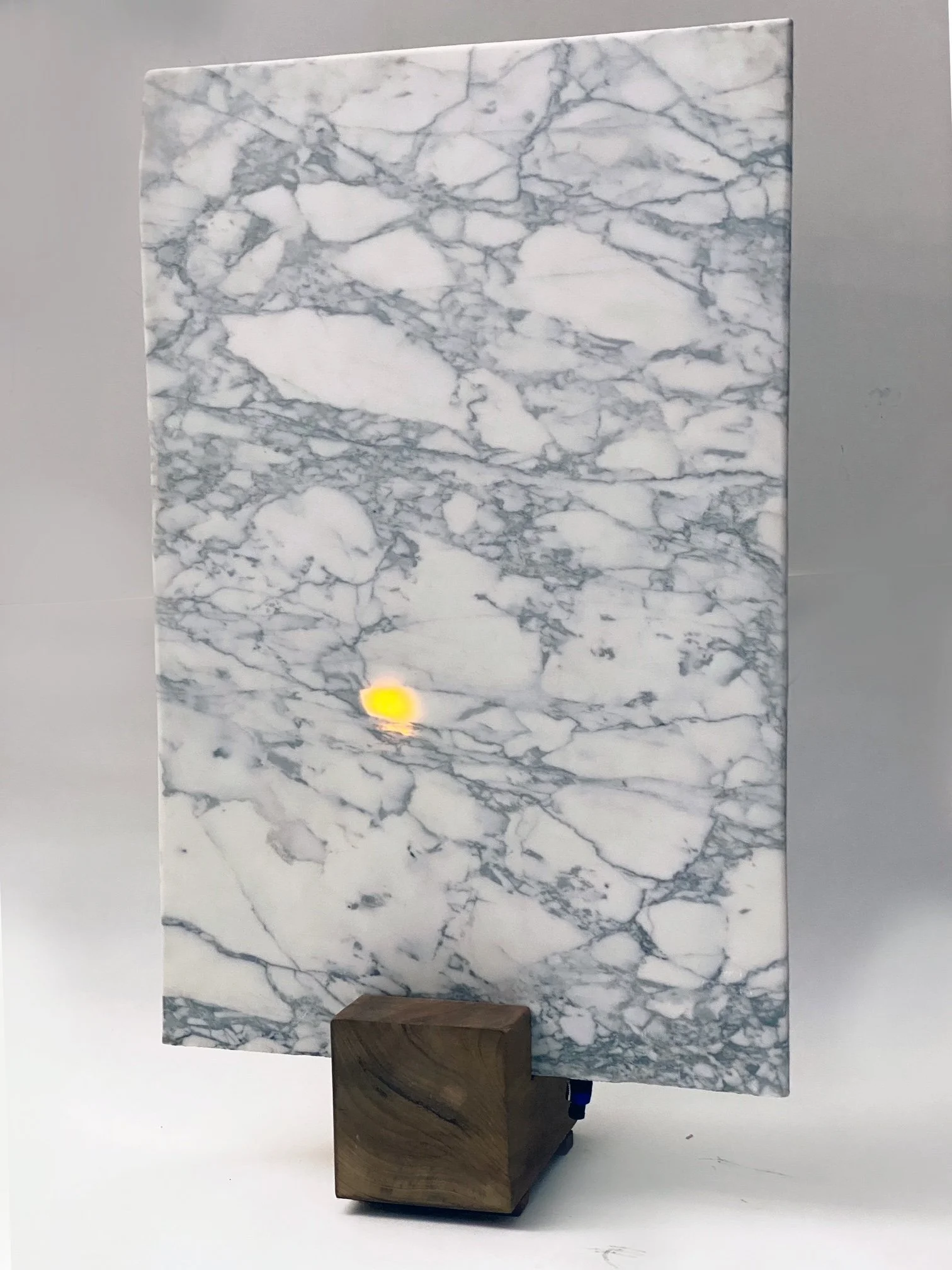 Rotating light shining through marble I