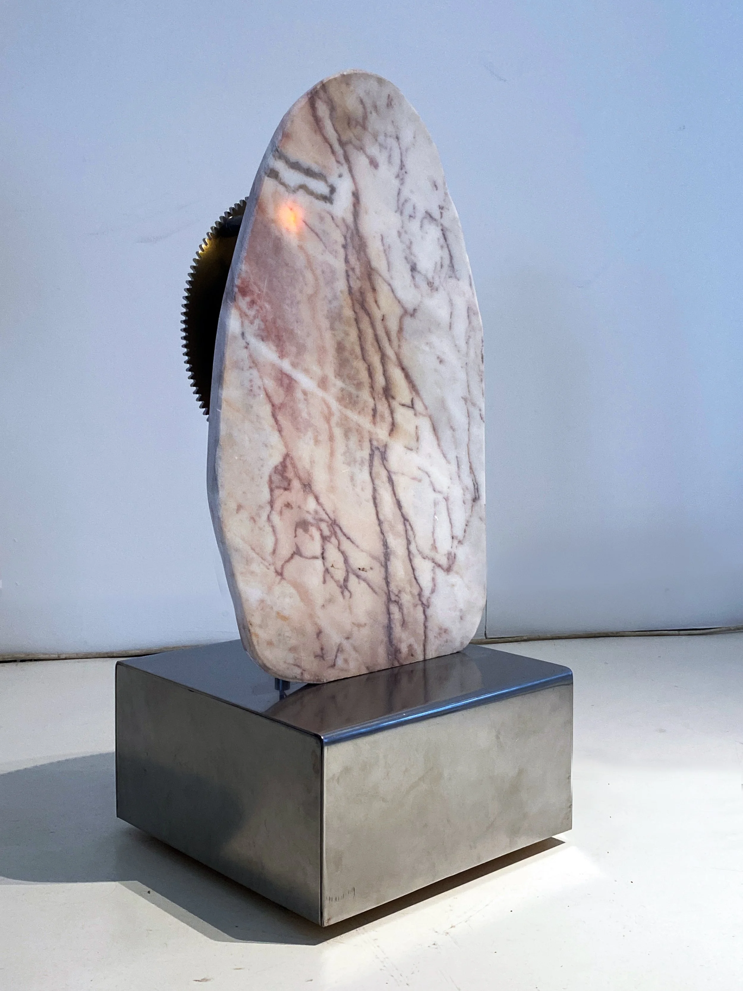 Rotating Light Shining Through Marble II