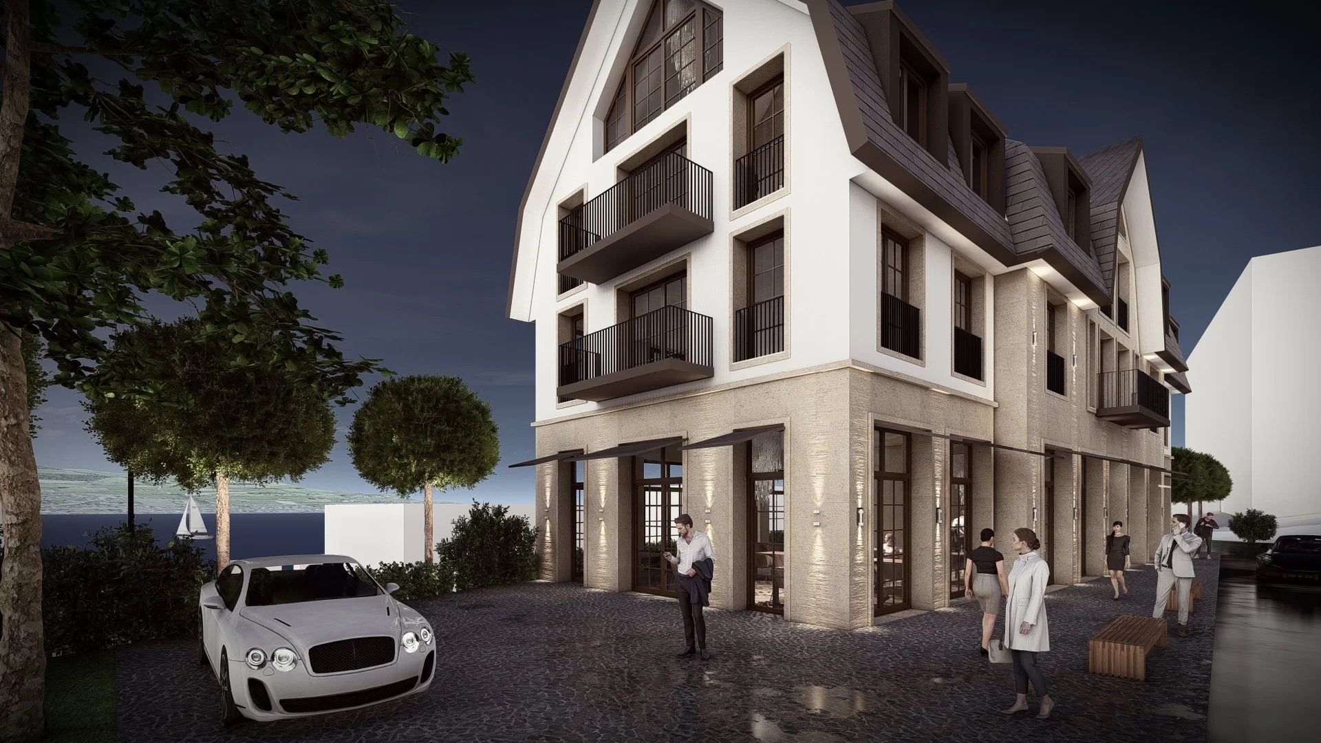 Studie: Umbau Wohn- & Geschäftshaus in Horgen