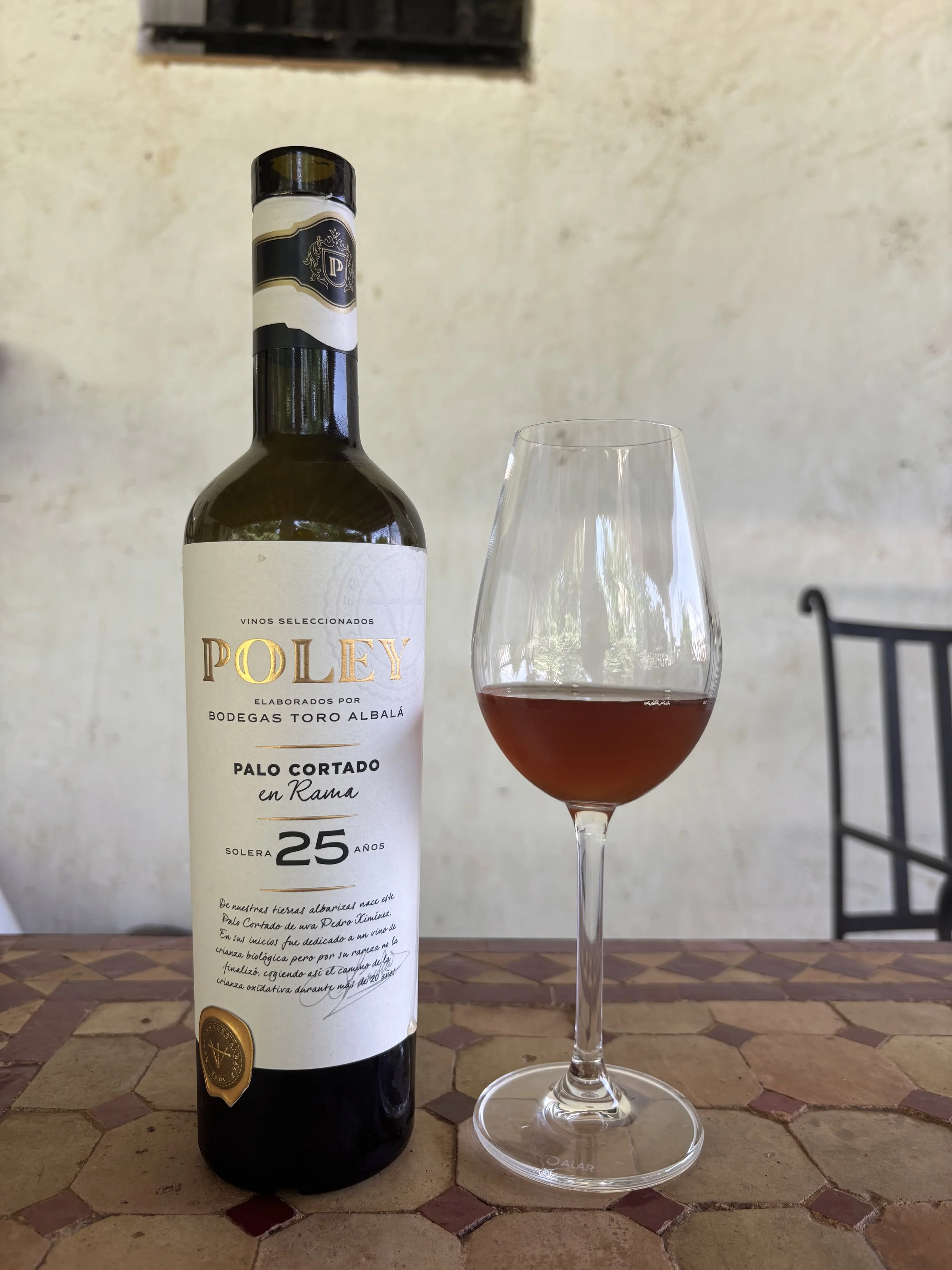 Poley Palo Cortado en Rama 25 Años, Bodegas Toro Albalá