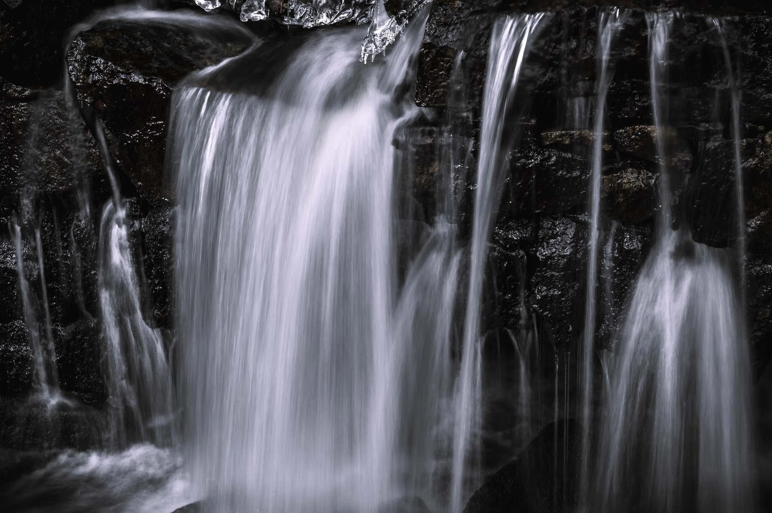A local waterfall