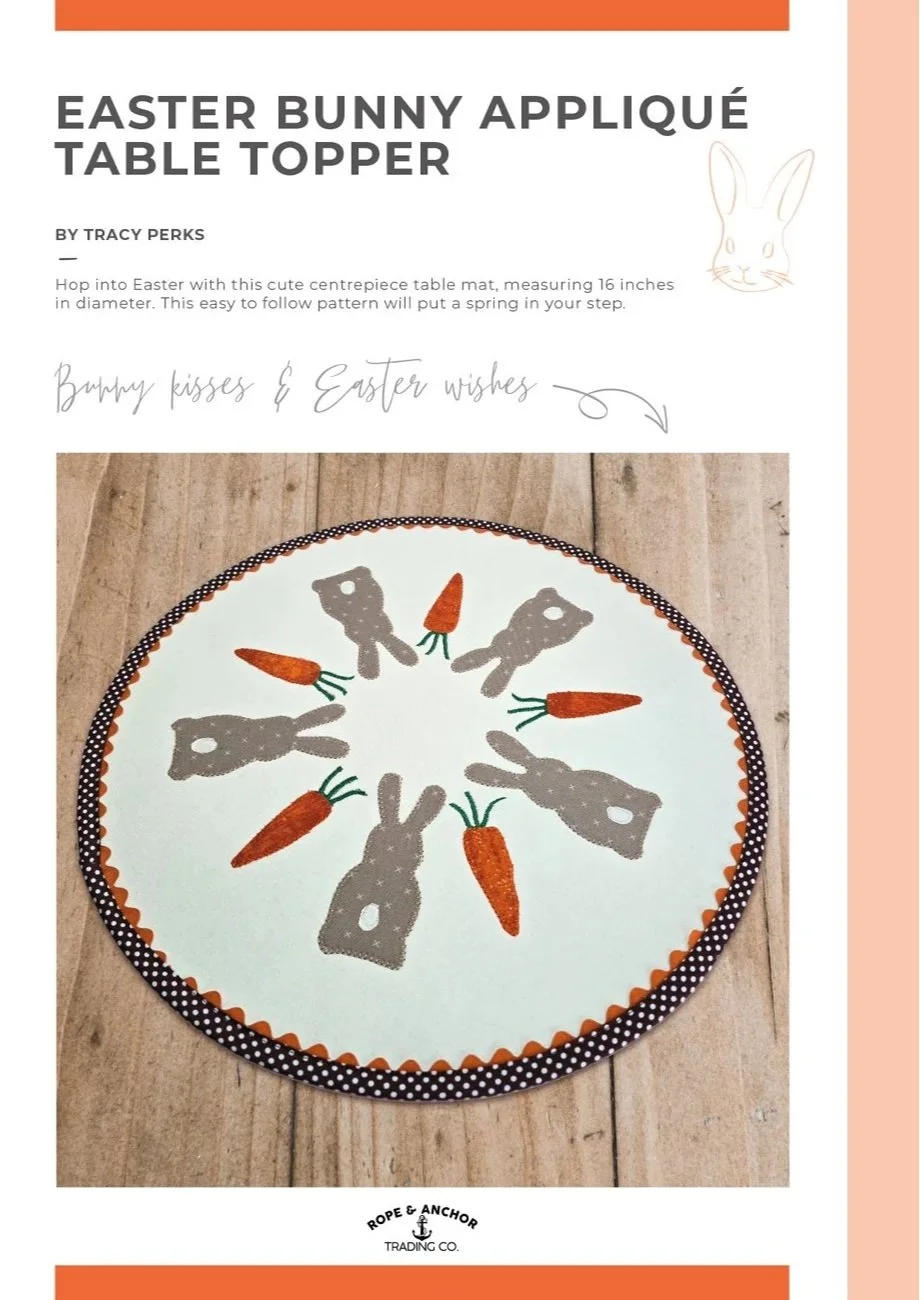 Easter Bunny Table Topper