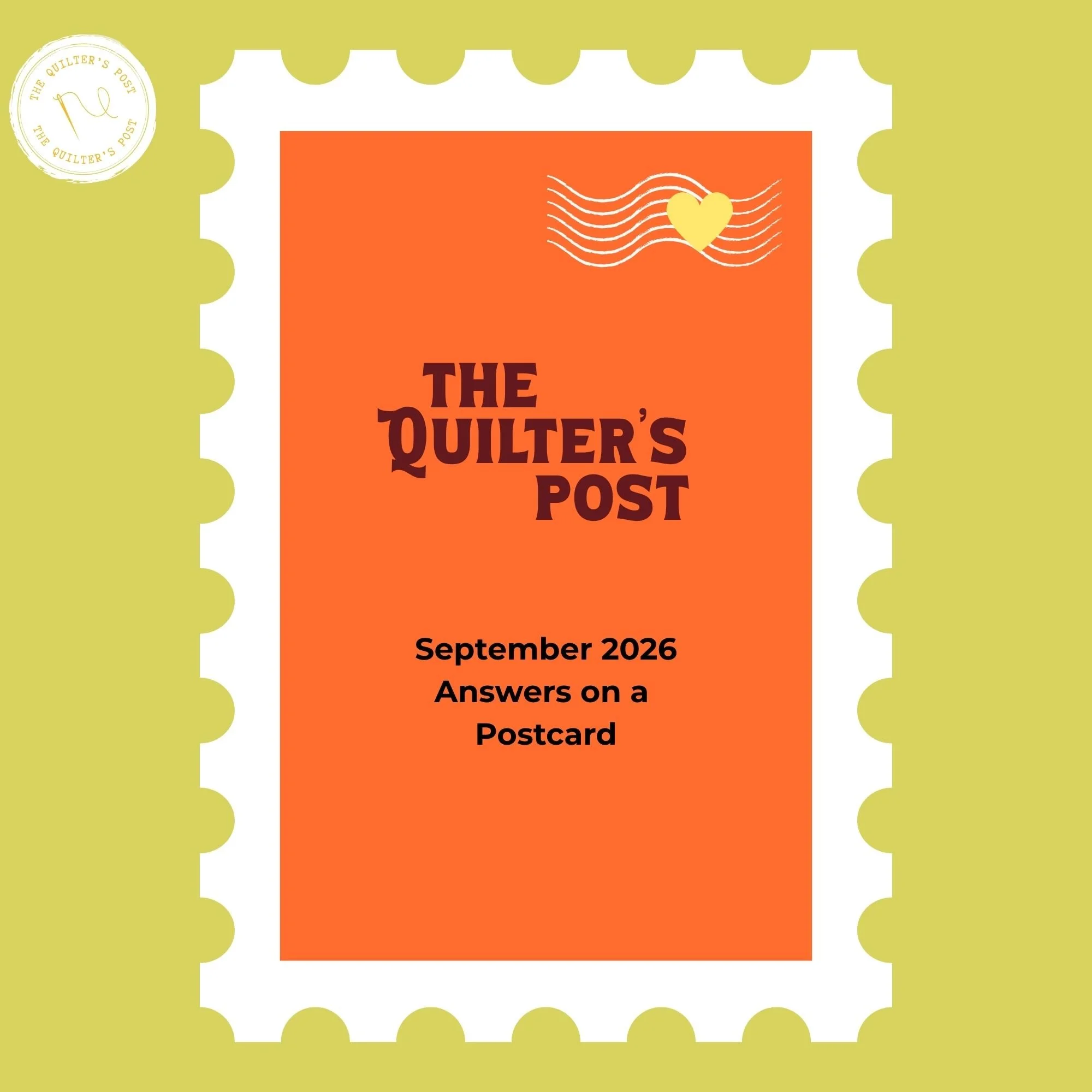 The Quilter’s Post Sept 2026
