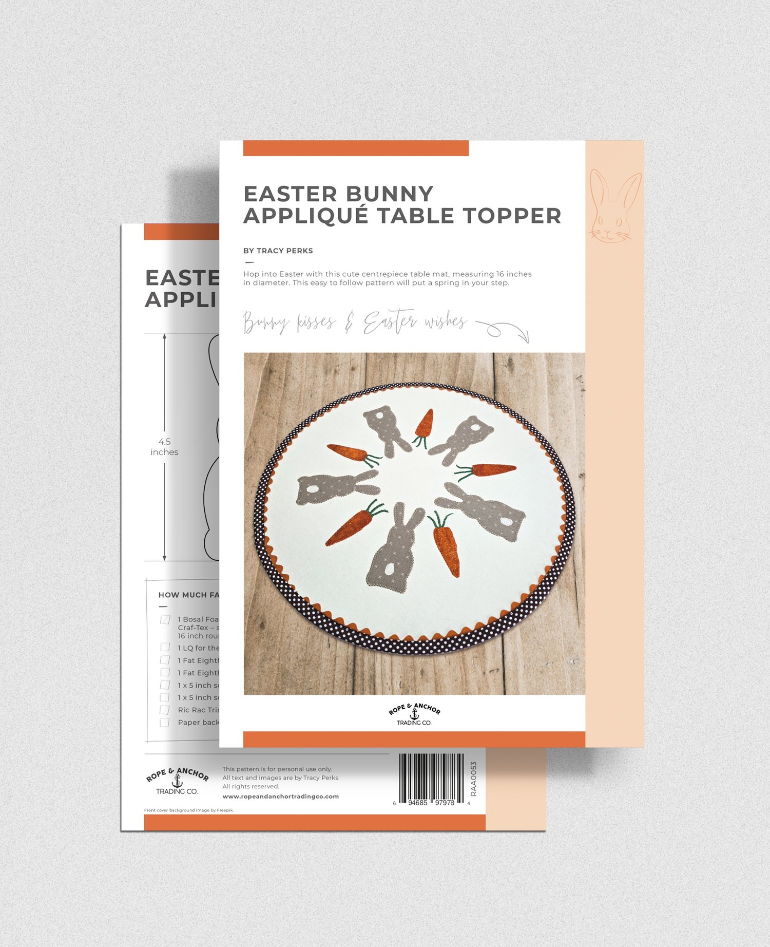 Table Topper — Beginner Quilt Patterns by Tracy Perks — Rope and Anchor ...