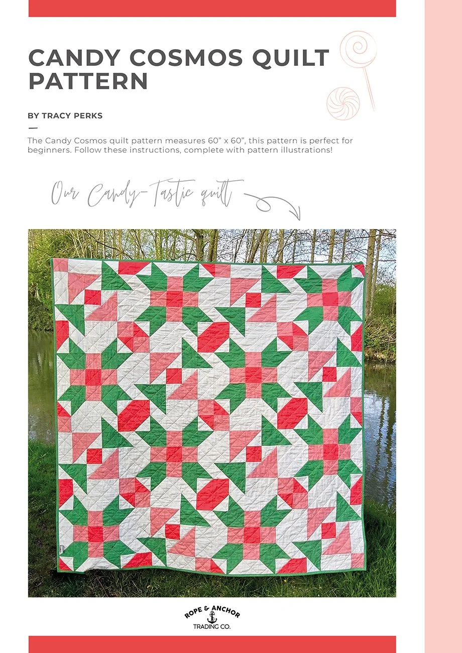 Candy Cosmos Quilt Patterns