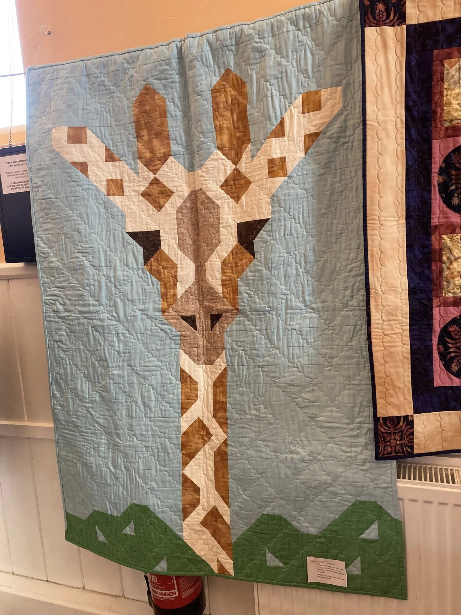 Giraffe Quilt by Alison Jenkins