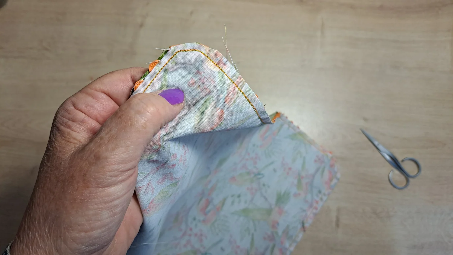 Easy Fabric Napkin Tutorial with Ric Rac trim. — Rope and Anchor ...