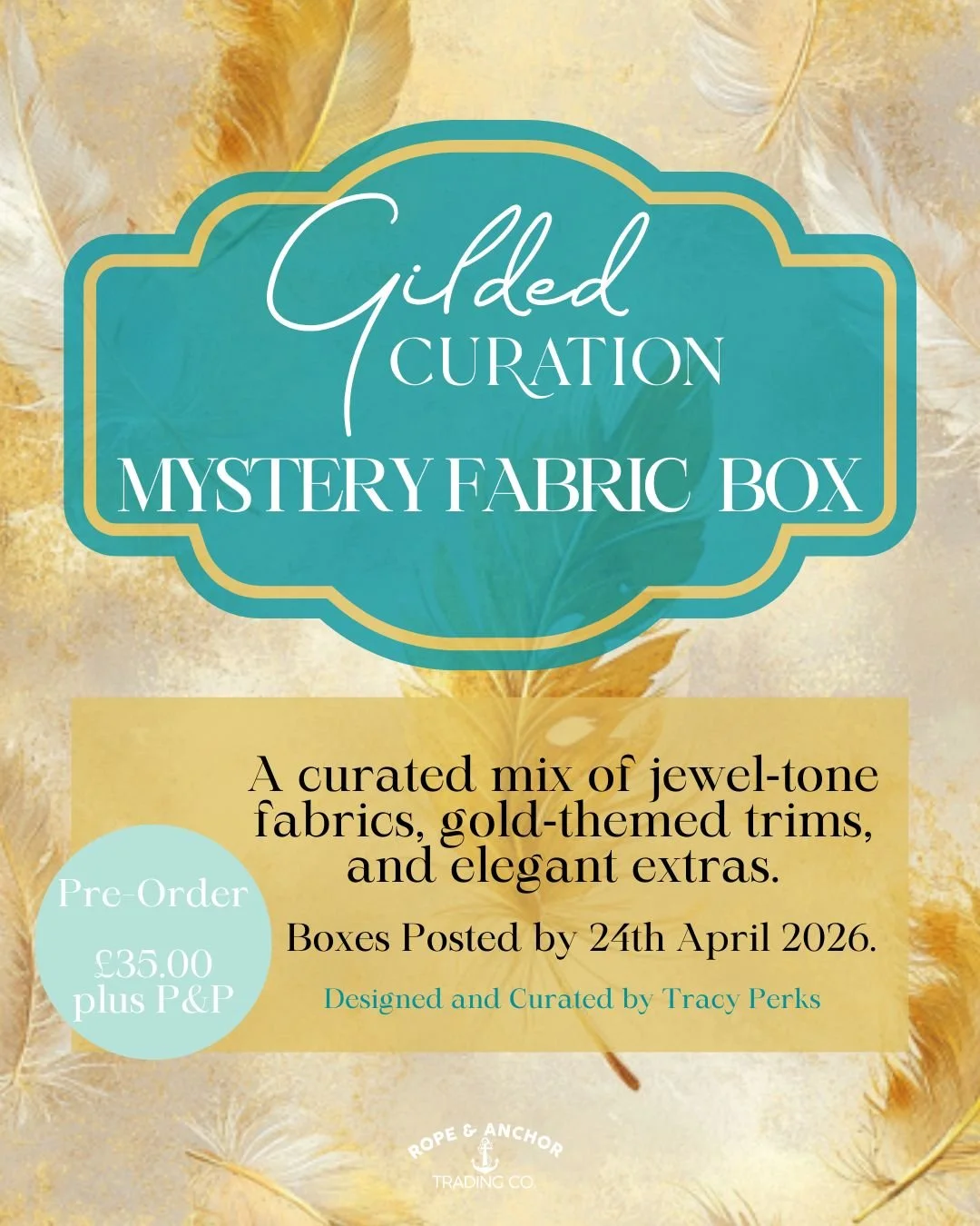 The Gilded Curation Mystery Fabric Box