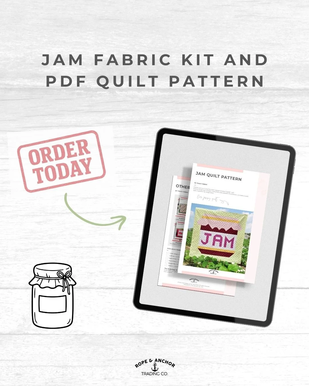 Jam Quilt Kit
