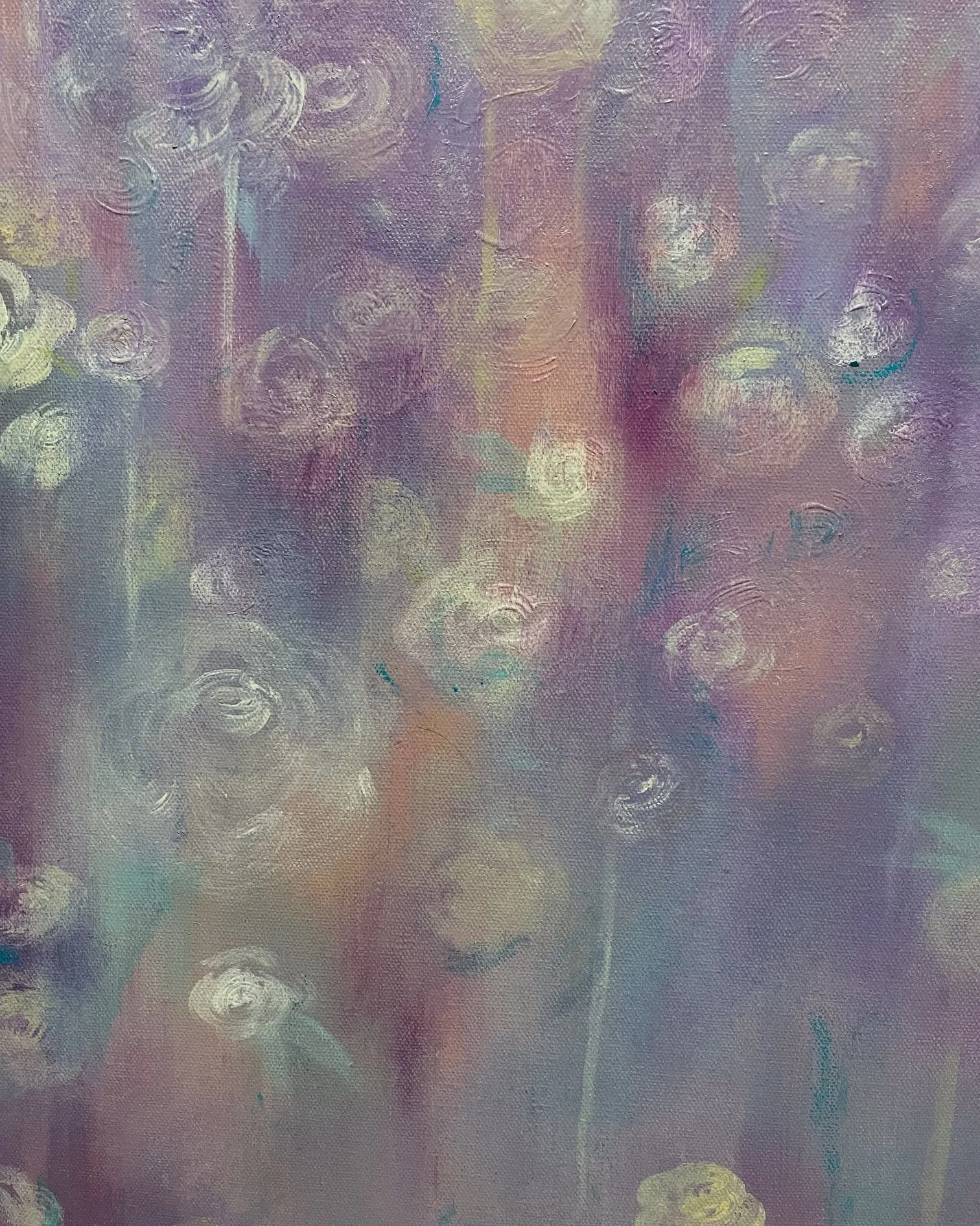 Lavender Floral Oil Painting 2022 1.JPG