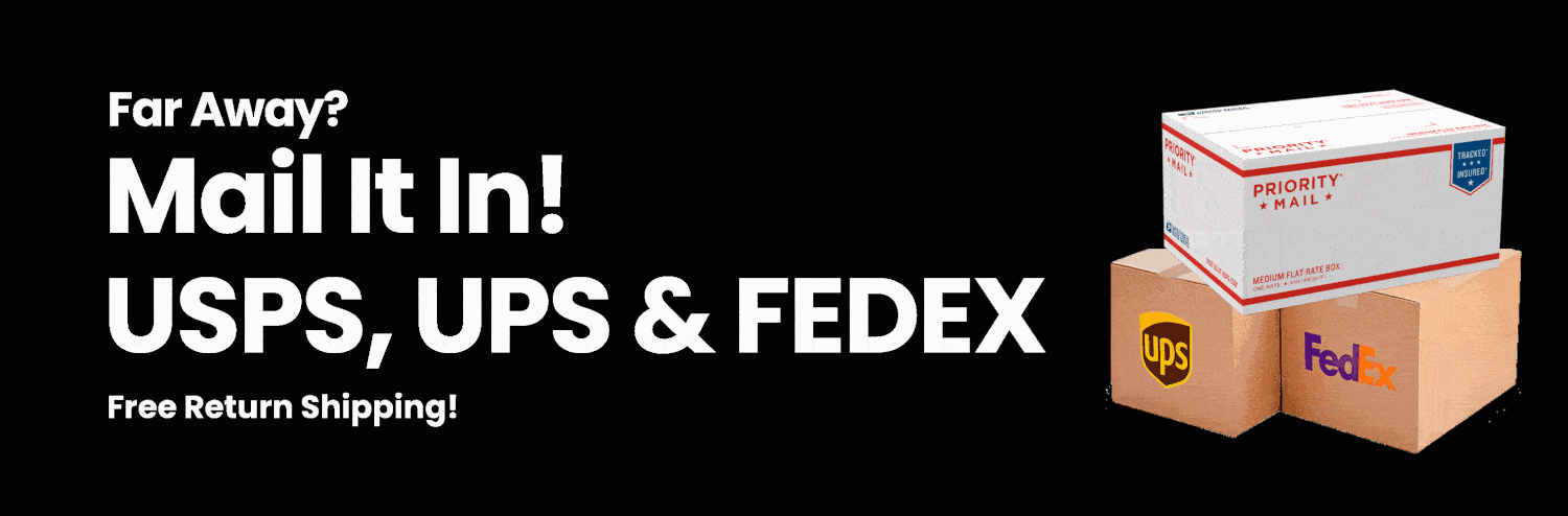 USPS, UPS and FEDEX shipping banner